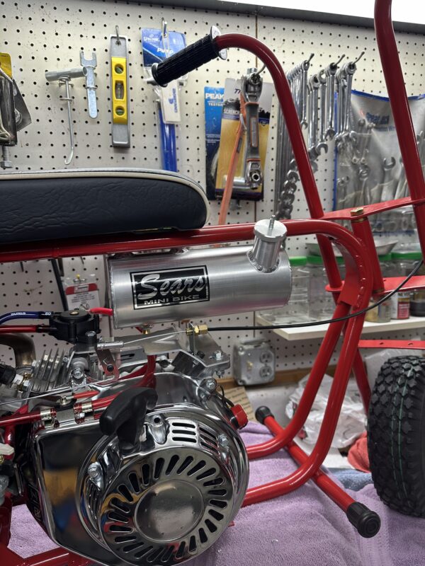 Minibike Gas Tank - Fits Cat Frame - Image 4