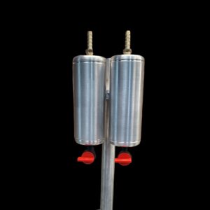 Double Catch Can with welded mount