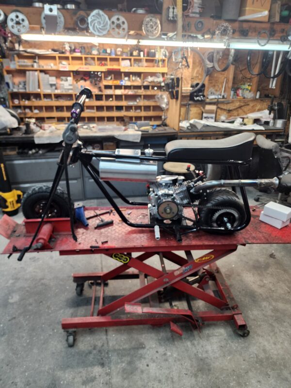 Mini Bike Gas Tank & Mount Kit - 1 Gallon - Image 3