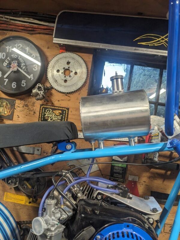 Mini Bike Gas Tank .7 Gallon - Bottom Mount (5x8)